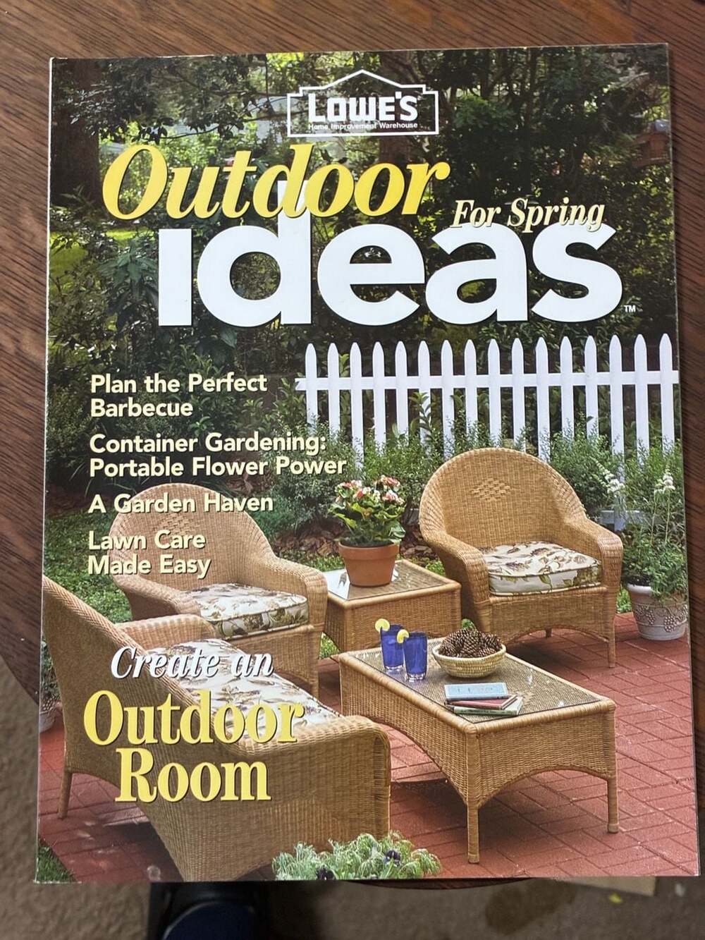 Lowe's Home Improvement Warehouse Outdoor Ideas Spring 2002